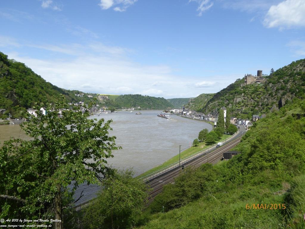 Philosophische Bildwanderung Loreley-Extratour im Mittelrheintal - Zum Superstar der Rheinromantik