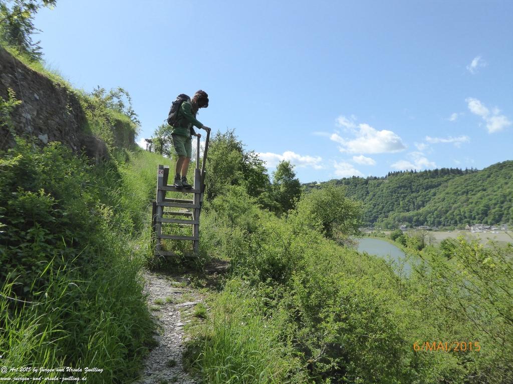 Philosophische Bildwanderung Loreley-Extratour im Mittelrheintal - Zum Superstar der Rheinromantik