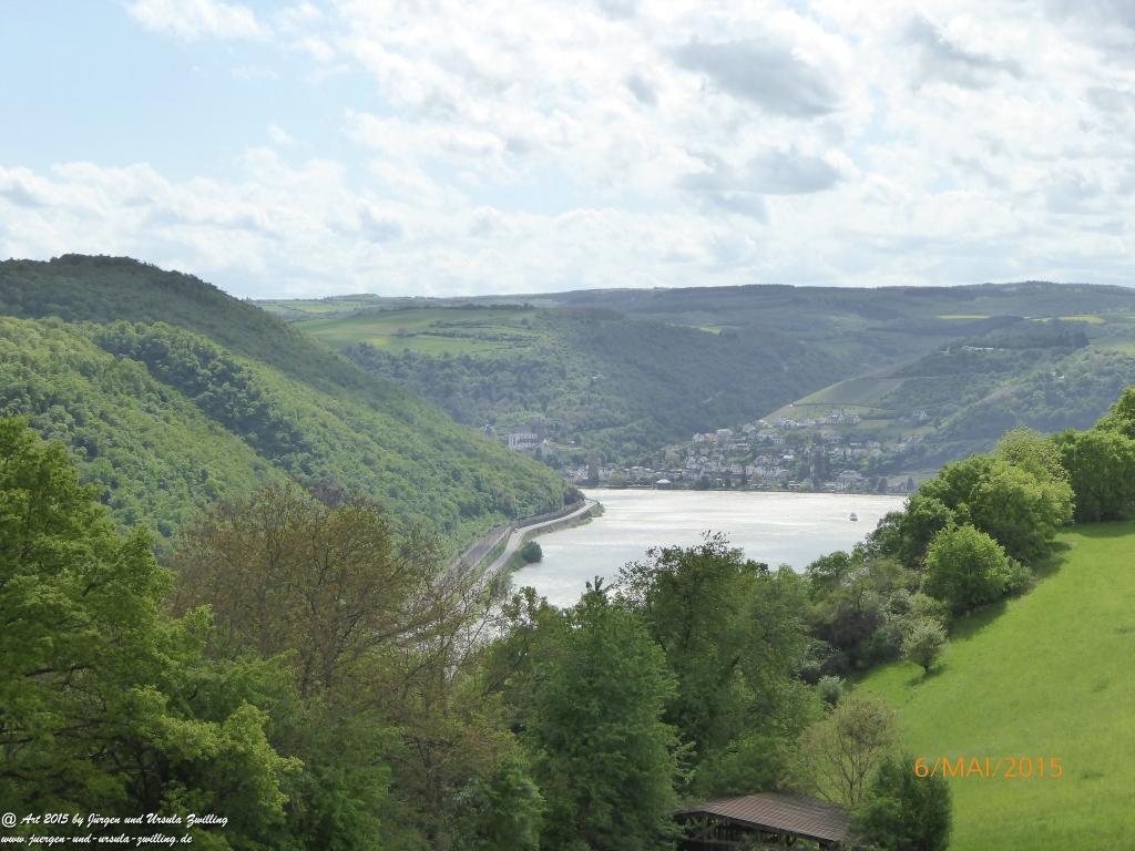 Philosophische Bildwanderung  Loreley-Extratour  im Mittelrheintal - Zum Superstar der Rheinromantik 