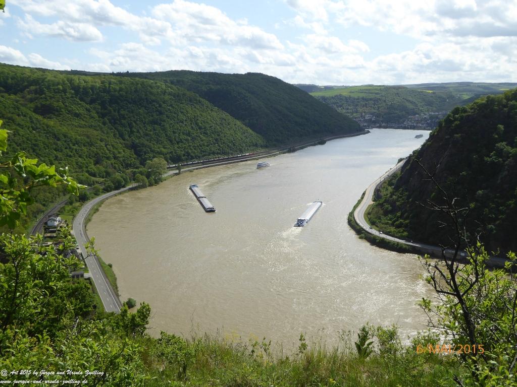 Philosophische Bildwanderung Loreley-Extratour im Mittelrheintal - Zum Superstar der Rheinromantik