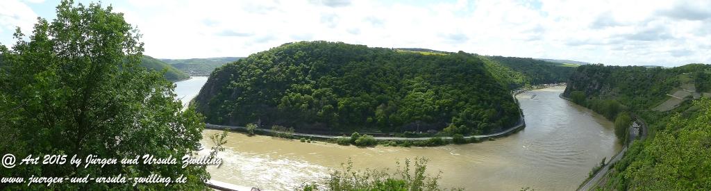 Philosophische Bildwanderung Loreley-Extratour im Mittelrheintal - Zum Superstar der Rheinromantik