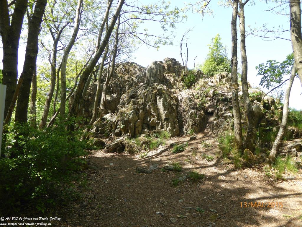 Philosophische Bildwanderung Die Donnersberg-Felsen - Pfalz