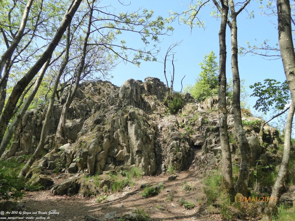 Philosophische Bildwanderung Die Donnersberg-Felsen - Pfalz