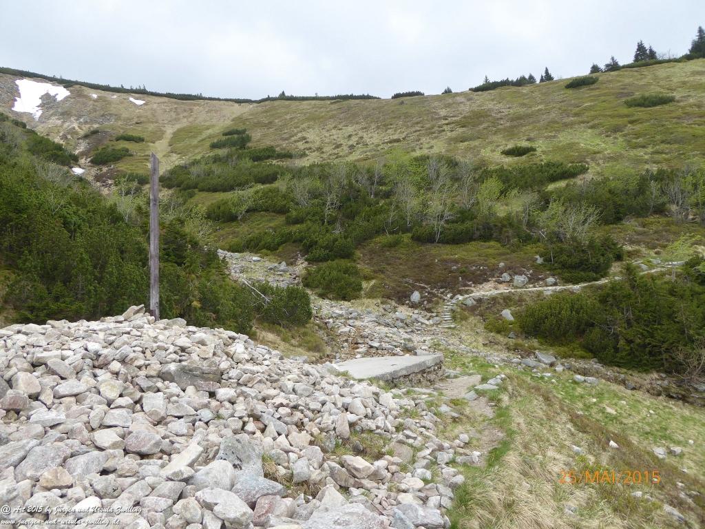 Philosophische Bildwanderung Karpacz - Kocioł Łomniczki - Śnieżka - Karkonosze - Krakonoše - Polen - Tschechien(Krummhübel - Melzergrund - Schneekoppe Riesengebirge)