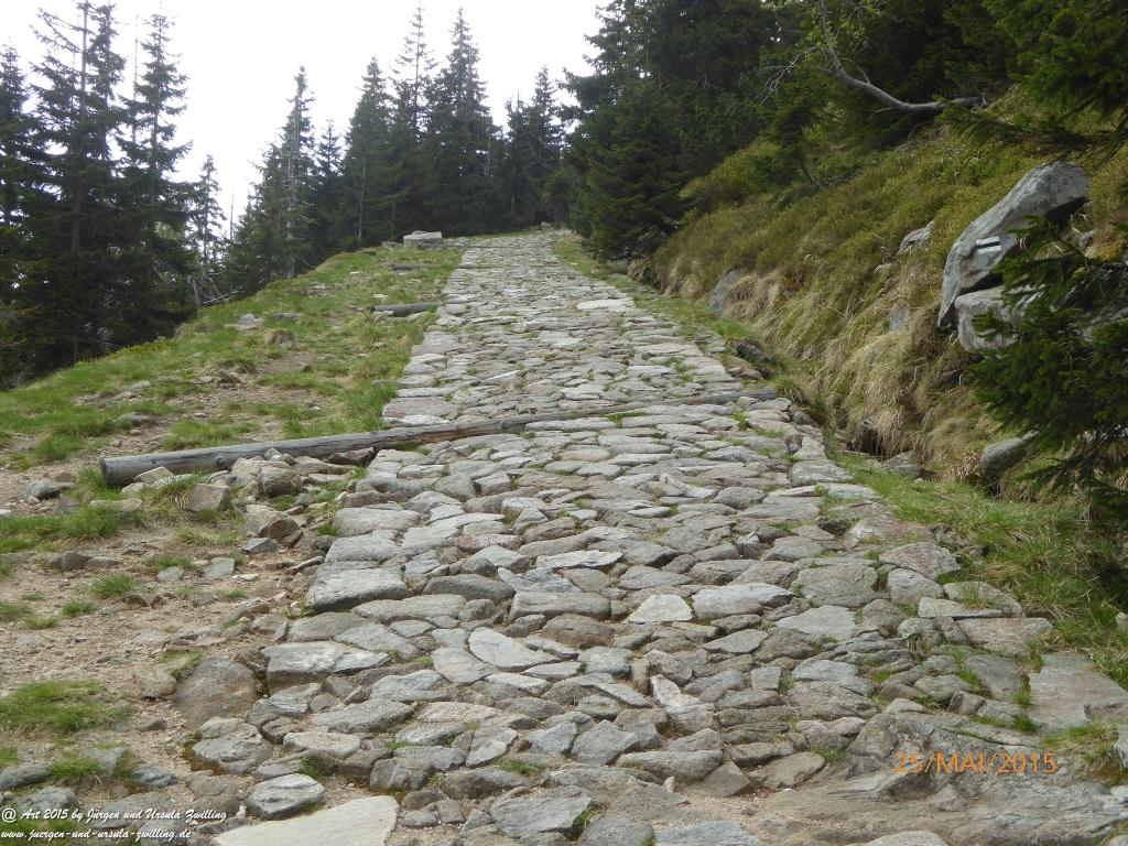 Philosophische Bildwanderung Karpacz - Kocioł Łomniczki - Śnieżka - Karkonosze - Krakonoše - Polen - Tschechien(Krummhübel - Melzergrund - Schneekoppe Riesengebirge)