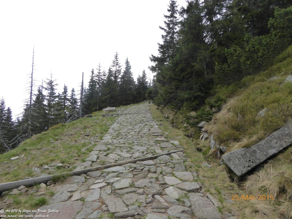 Philosophische Bildwanderung Karpacz - Kocioł Łomniczki - Śnieżka - Karkonosze - Krakonoše - Polen - Tschechien(Krummhübel - Melzergrund - Schneekoppe Riesengebirge)