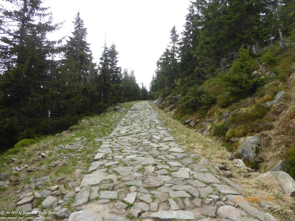 Philosophische Bildwanderung Karpacz - Kocioł Łomniczki - Śnieżka - Karkonosze - Krakonoše - Polen - Tschechien(Krummhübel - Melzergrund - Schneekoppe Riesengebirge)