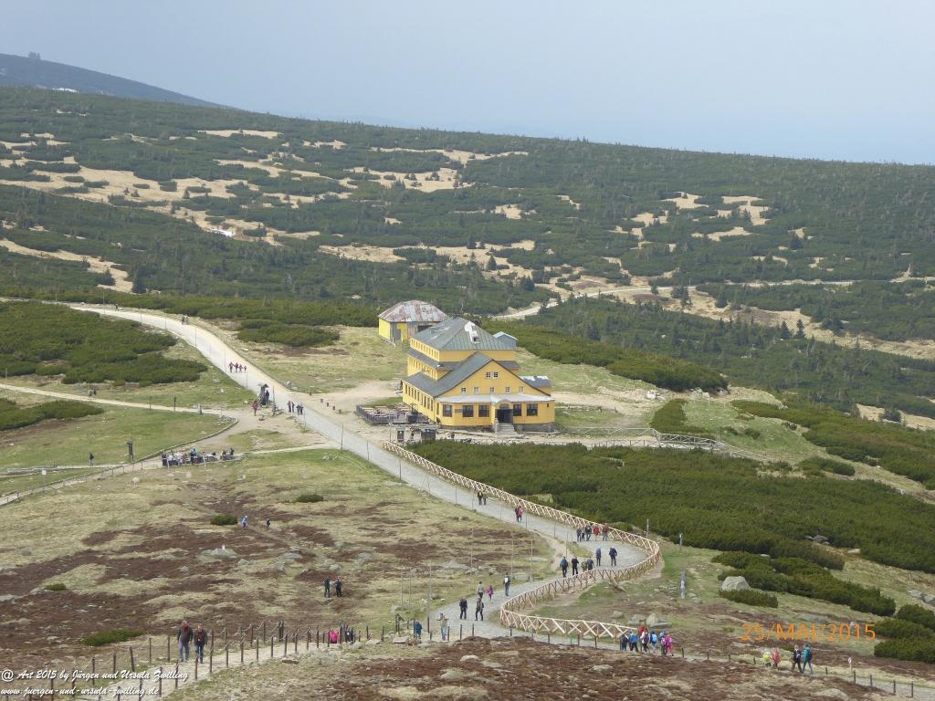 Philosophische Bildwanderung Karpacz - Kocioł Łomniczki - Śnieżka - Karkonosze - Krakonoše - Polen - Tschechien(Krummhübel - Melzergrund - Schneekoppe Riesengebirge)