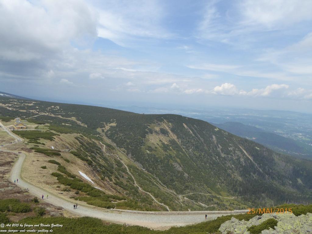 Philosophische Bildwanderung Karpacz - Kocioł Łomniczki - Śnieżka - Karkonosze - Krakonoše - Polen - Tschechien(Krummhübel - Melzergrund - Schneekoppe Riesengebirge)
