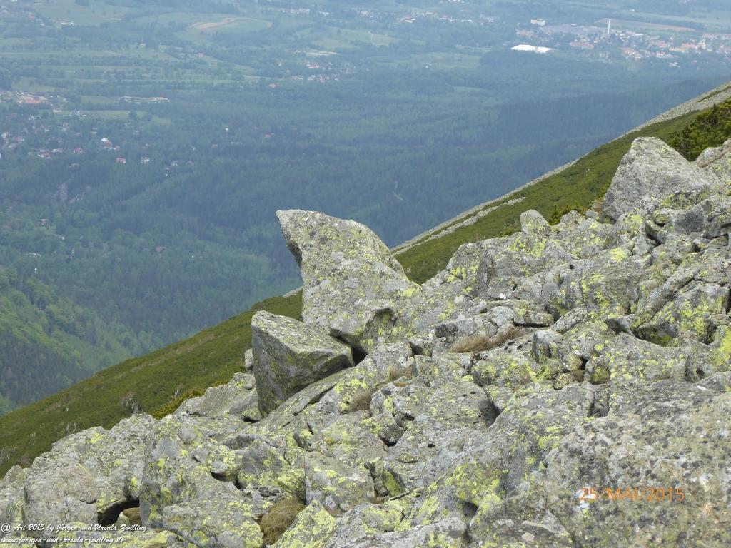 Philosophische Bildwanderung Karpacz - Kocioł Łomniczki - Śnieżka - Karkonosze - Krakonoše - Polen - Tschechien(Krummhübel - Melzergrund - Schneekoppe Riesengebirge)