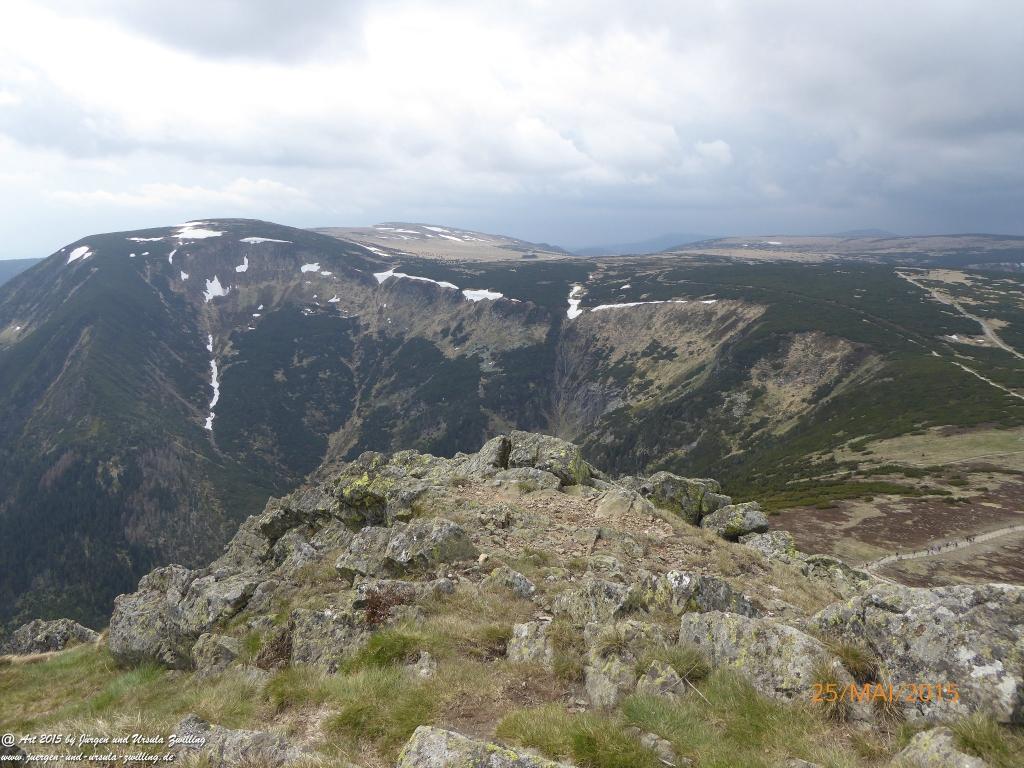 Philosophische Bildwanderung Karpacz - Kocioł Łomniczki - Śnieżka - Karkonosze - Krakonoše - Polen - Tschechien(Krummhübel - Melzergrund - Schneekoppe Riesengebirge)