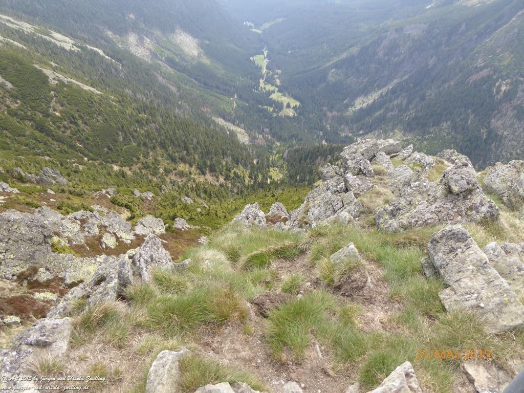 Philosophische Bildwanderung Karpacz - Kocioł Łomniczki - Śnieżka - Karkonosze - Krakonoše - Polen - Tschechien(Krummhübel - Melzergrund - Schneekoppe Riesengebirge)