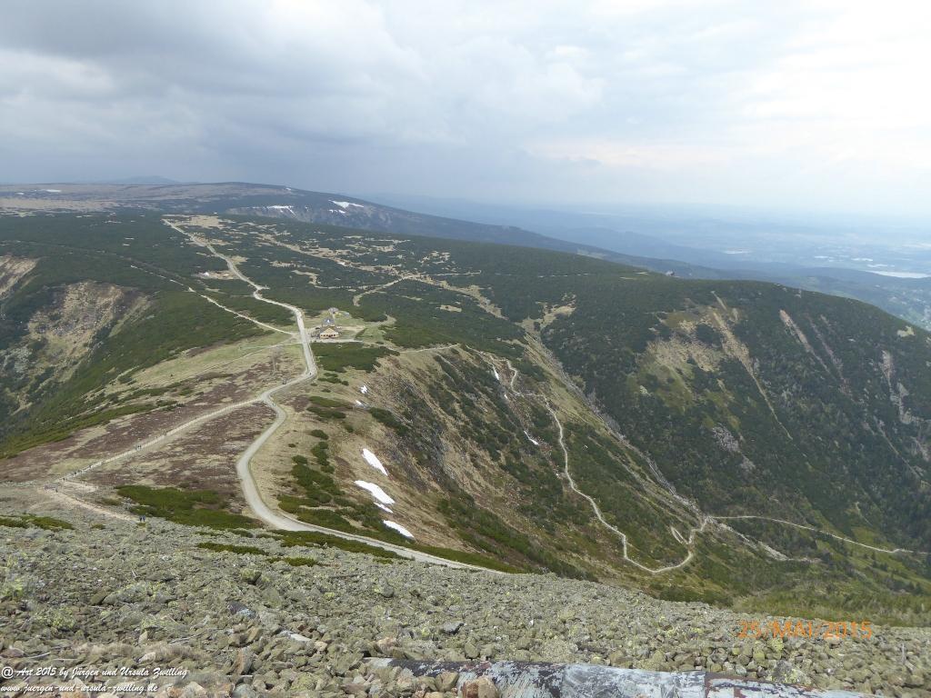 Philosophische Bildwanderung Karpacz - Kocioł Łomniczki - Śnieżka - Karkonosze - Krakonoše - Polen - Tschechien(Krummhübel - Melzergrund - Schneekoppe Riesengebirge)