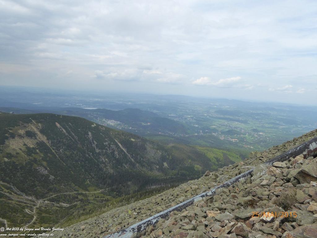 Philosophische Bildwanderung Karpacz - Kocioł Łomniczki - Śnieżka - Karkonosze - Krakonoše - Polen - Tschechien(Krummhübel - Melzergrund - Schneekoppe Riesengebirge)