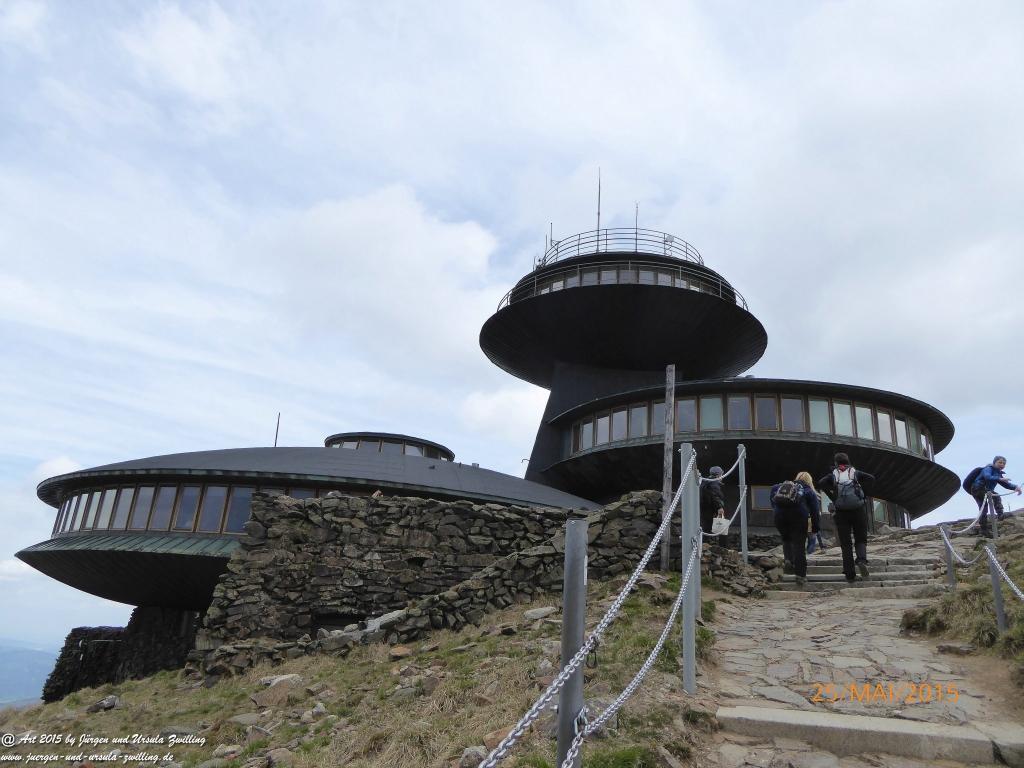 Philosophische Bildwanderung Karpacz - Kocioł Łomniczki - Śnieżka - Karkonosze - Krakonoše - Polen - Tschechien(Krummhübel - Melzergrund - Schneekoppe Riesengebirge)