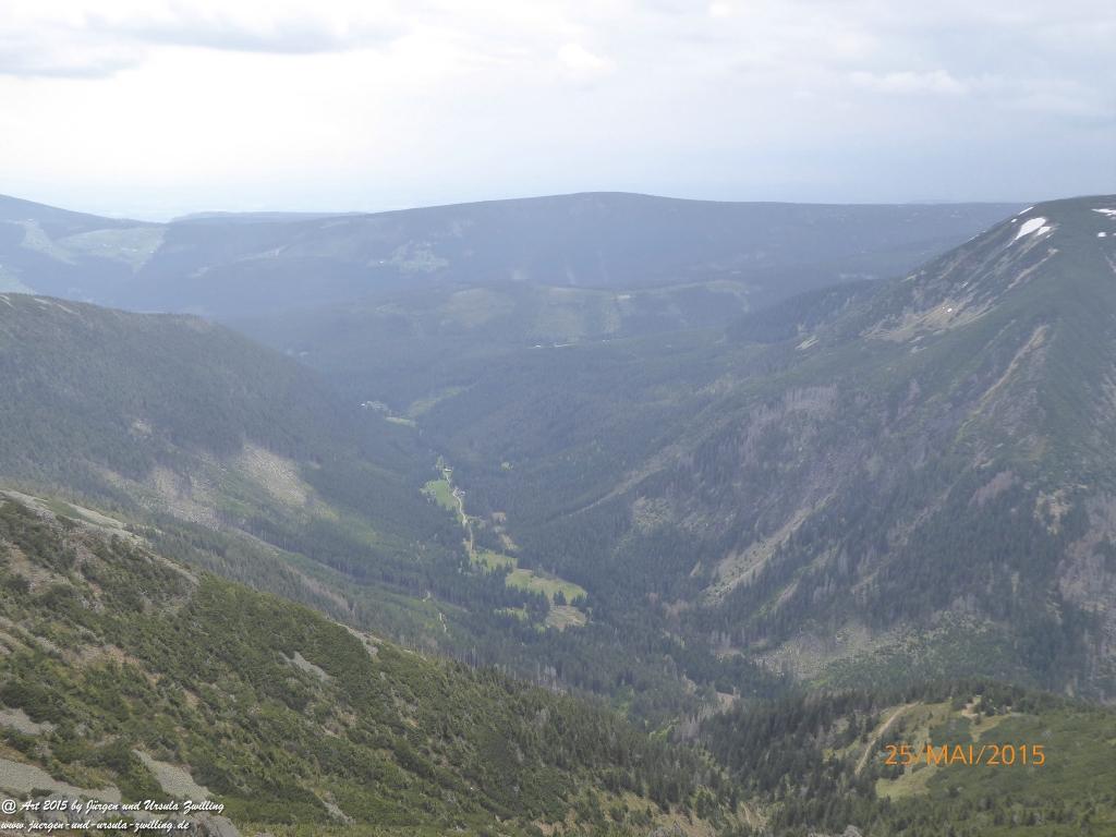 Philosophische Bildwanderung Karpacz - Kocioł Łomniczki - Śnieżka - Karkonosze - Krakonoše - Polen - Tschechien(Krummhübel - Melzergrund - Schneekoppe Riesengebirge)