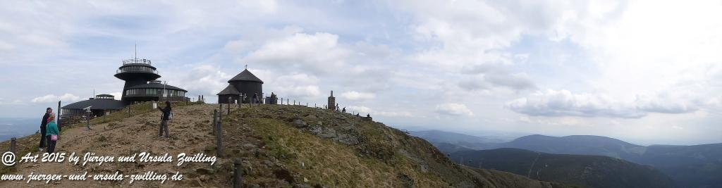 Philosophische Bildwanderung Karpacz - Kocioł Łomniczki - Śnieżka - Karkonosze - Krakonoše - Polen - Tschechien(Krummhübel - Melzergrund - Schneekoppe Riesengebirge)