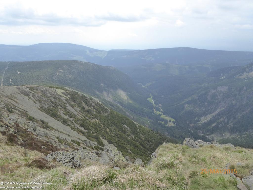 Philosophische Bildwanderung Karpacz - Kocioł Łomniczki - Śnieżka - Karkonosze - Krakonoše - Polen - Tschechien(Krummhübel - Melzergrund - Schneekoppe Riesengebirge)