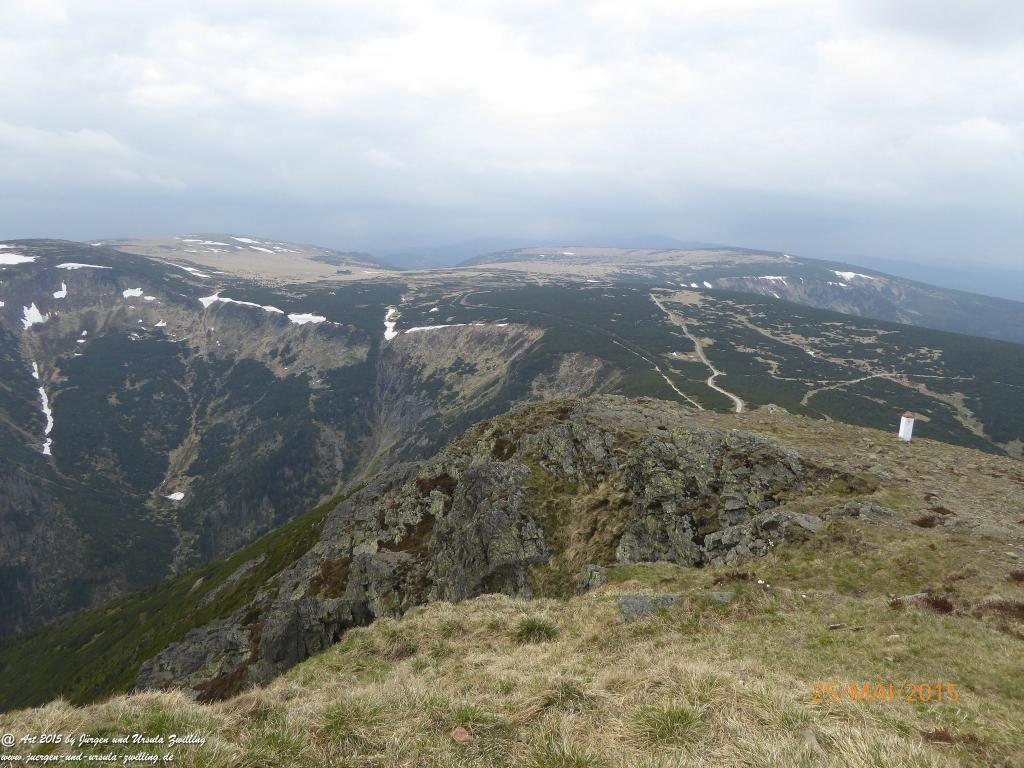 Philosophische Bildwanderung Karpacz - Kocioł Łomniczki - Śnieżka - Karkonosze - Krakonoše - Polen - Tschechien(Krummhübel - Melzergrund - Schneekoppe Riesengebirge)