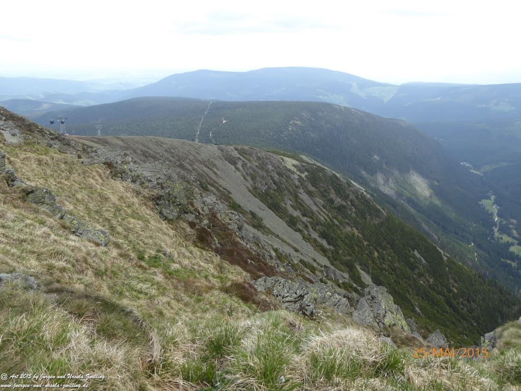 Philosophische Bildwanderung Karpacz - Kocioł Łomniczki - Śnieżka - Karkonosze - Krakonoše - Polen - Tschechien(Krummhübel - Melzergrund - Schneekoppe Riesengebirge)