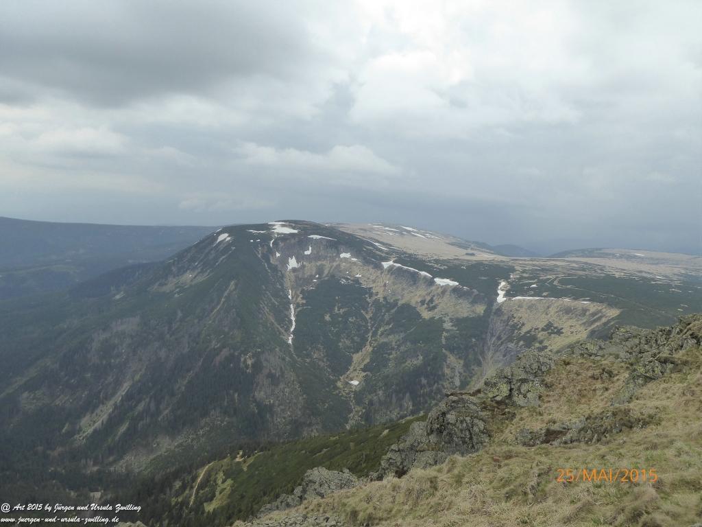 Philosophische Bildwanderung Karpacz - Kocioł Łomniczki - Śnieżka - Karkonosze - Krakonoše - Polen - Tschechien(Krummhübel - Melzergrund - Schneekoppe Riesengebirge)
