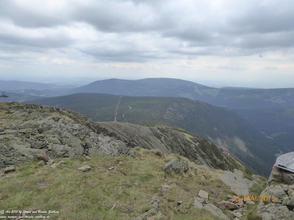 Philosophische Bildwanderung Karpacz - Kocioł Łomniczki - Śnieżka - Karkonosze - Krakonoše - Polen - Tschechien(Krummhübel - Melzergrund - Schneekoppe Riesengebirge)