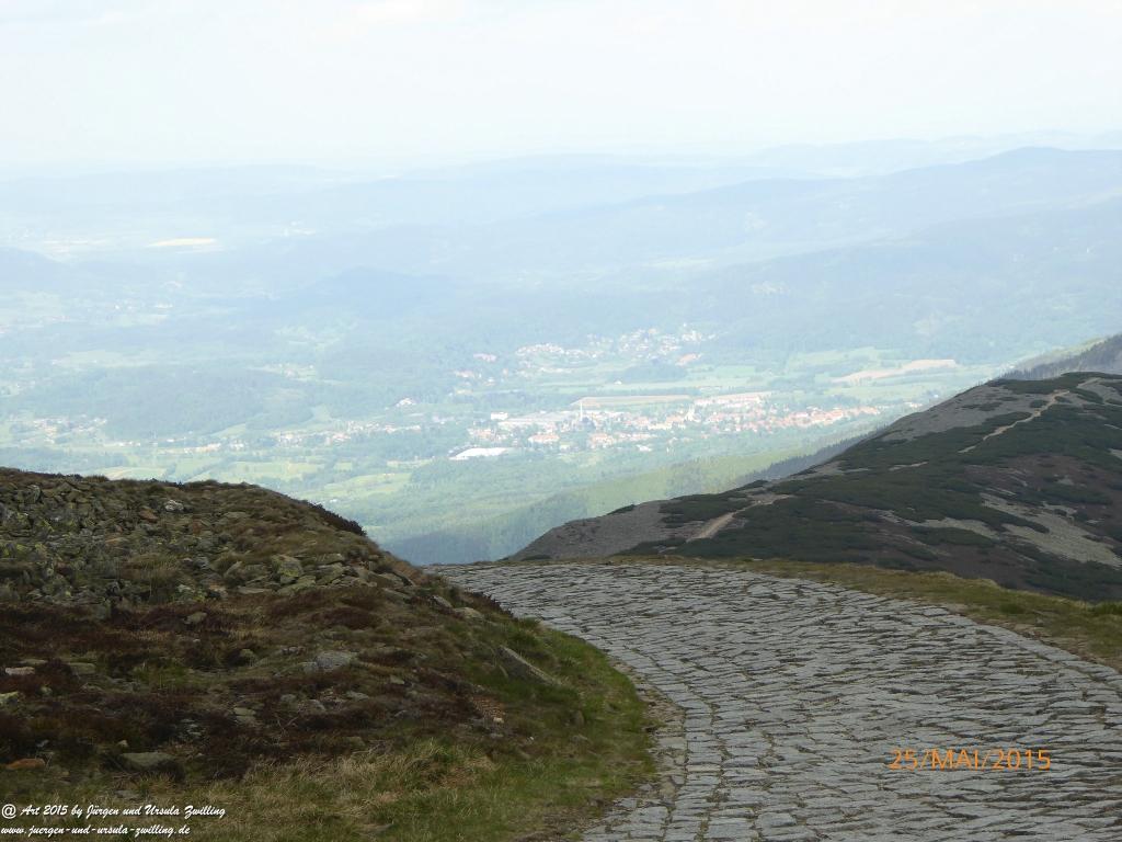Philosophische Bildwanderung Karpacz - Kocioł Łomniczki - Śnieżka - Karkonosze - Krakonoše - Polen - Tschechien(Krummhübel - Melzergrund - Schneekoppe Riesengebirge)