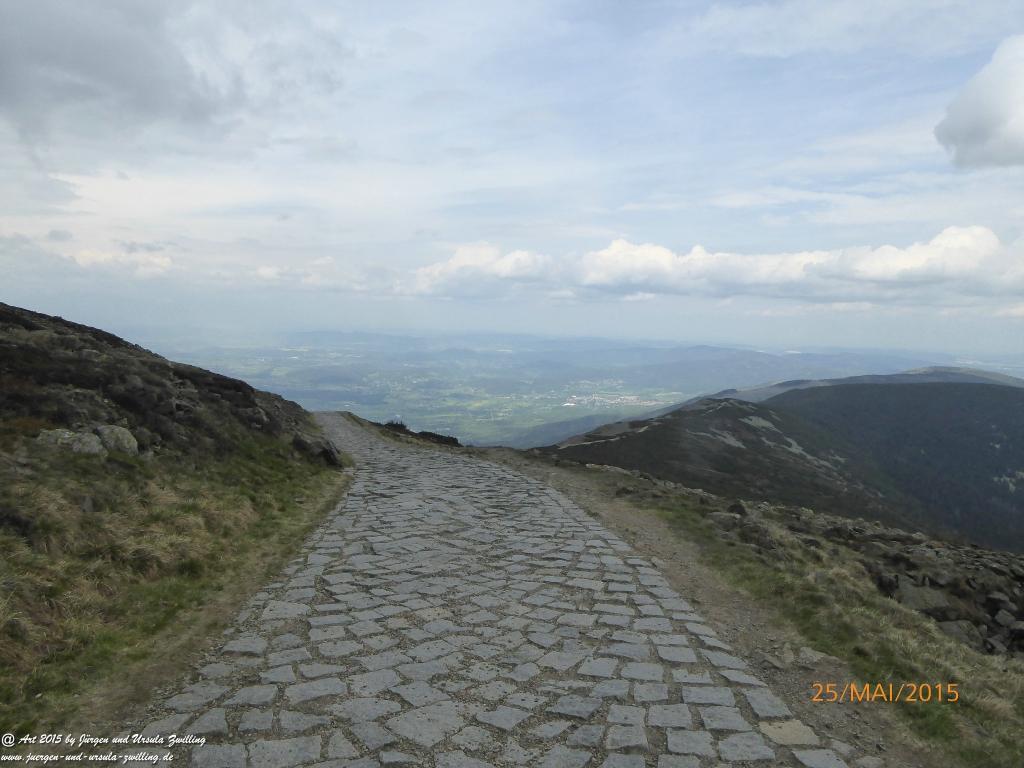 Philosophische Bildwanderung Karpacz - Kocioł Łomniczki - Śnieżka - Karkonosze - Krakonoše - Polen - Tschechien(Krummhübel - Melzergrund - Schneekoppe Riesengebirge)