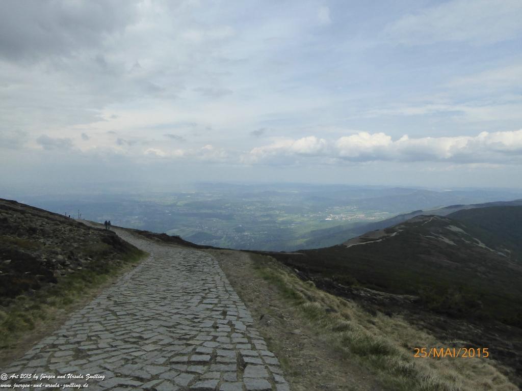 Philosophische Bildwanderung Karpacz - Kocioł Łomniczki - Śnieżka - Karkonosze - Krakonoše - Polen - Tschechien(Krummhübel - Melzergrund - Schneekoppe Riesengebirge)