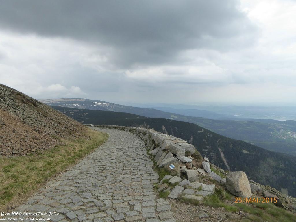 Philosophische Bildwanderung Karpacz - Kocioł Łomniczki - Śnieżka - Karkonosze - Krakonoše - Polen - Tschechien(Krummhübel - Melzergrund - Schneekoppe Riesengebirge)