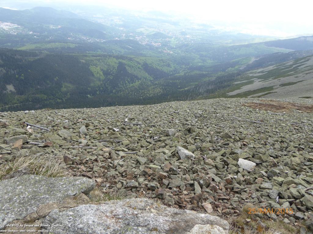 Philosophische Bildwanderung Karpacz - Kocioł Łomniczki - Śnieżka - Karkonosze - Krakonoše - Polen - Tschechien(Krummhübel - Melzergrund - Schneekoppe Riesengebirge)