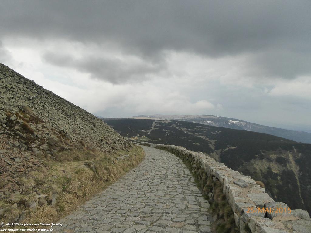 Philosophische Bildwanderung Karpacz - Kocioł Łomniczki - Śnieżka - Karkonosze - Krakonoše - Polen - Tschechien(Krummhübel - Melzergrund - Schneekoppe Riesengebirge)