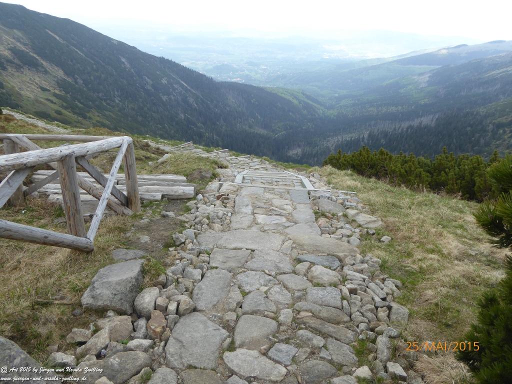Philosophische Bildwanderung Karpacz - Kocioł Łomniczki - Śnieżka - Karkonosze - Krakonoše - Polen - Tschechien(Krummhübel - Melzergrund - Schneekoppe Riesengebirge)