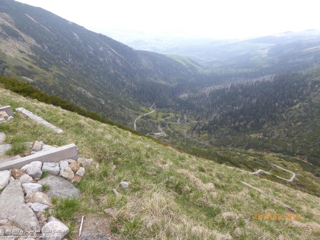 Philosophische Bildwanderung Karpacz - Kocioł Łomniczki - Śnieżka - Karkonosze - Krakonoše - Polen - Tschechien(Krummhübel - Melzergrund - Schneekoppe Riesengebirge)