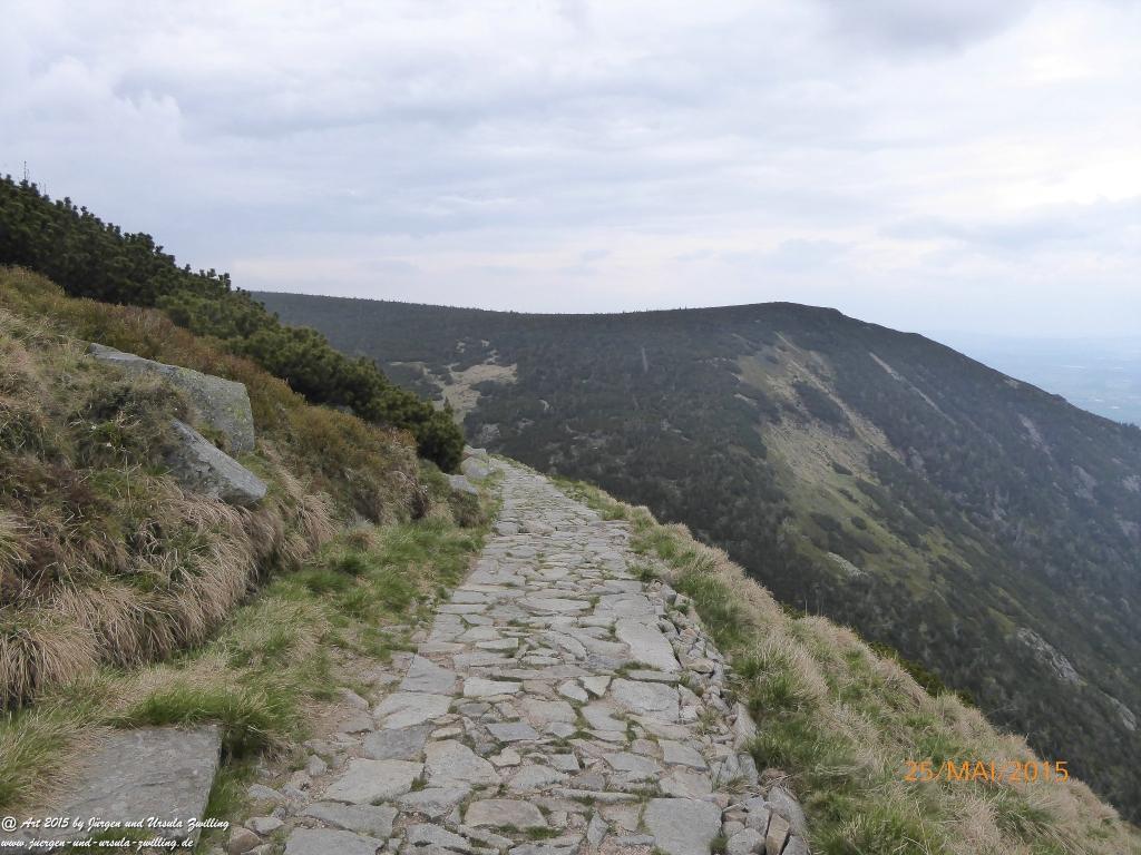 Philosophische Bildwanderung Karpacz - Kocioł Łomniczki - Śnieżka - Karkonosze - Krakonoše - Polen - Tschechien(Krummhübel - Melzergrund - Schneekoppe Riesengebirge)