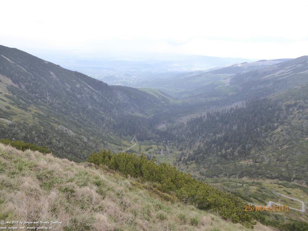 Philosophische Bildwanderung Karpacz - Kocioł Łomniczki - Śnieżka - Karkonosze - Krakonoše - Polen - Tschechien(Krummhübel - Melzergrund - Schneekoppe Riesengebirge)