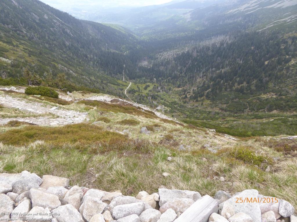 Philosophische Bildwanderung Karpacz - Kocioł Łomniczki - Śnieżka - Karkonosze - Krakonoše - Polen - Tschechien(Krummhübel - Melzergrund - Schneekoppe Riesengebirge)