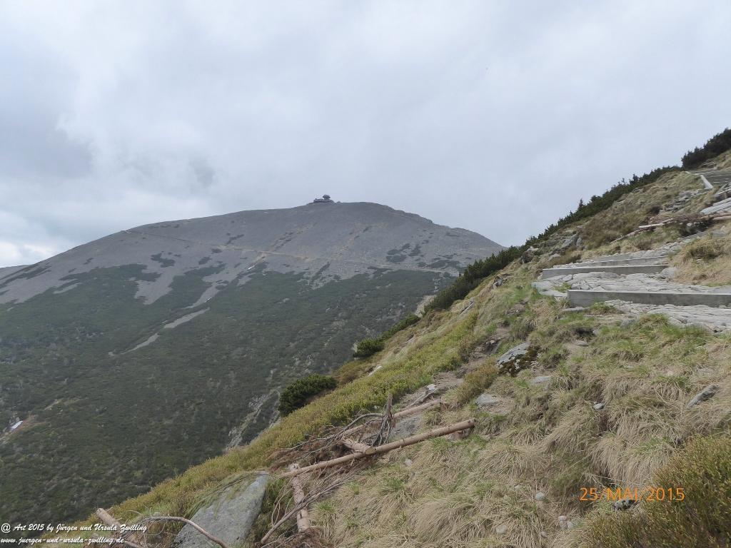 Philosophische Bildwanderung Karpacz - Kocioł Łomniczki - Śnieżka - Karkonosze - Krakonoše - Polen - Tschechien(Krummhübel - Melzergrund - Schneekoppe Riesengebirge)