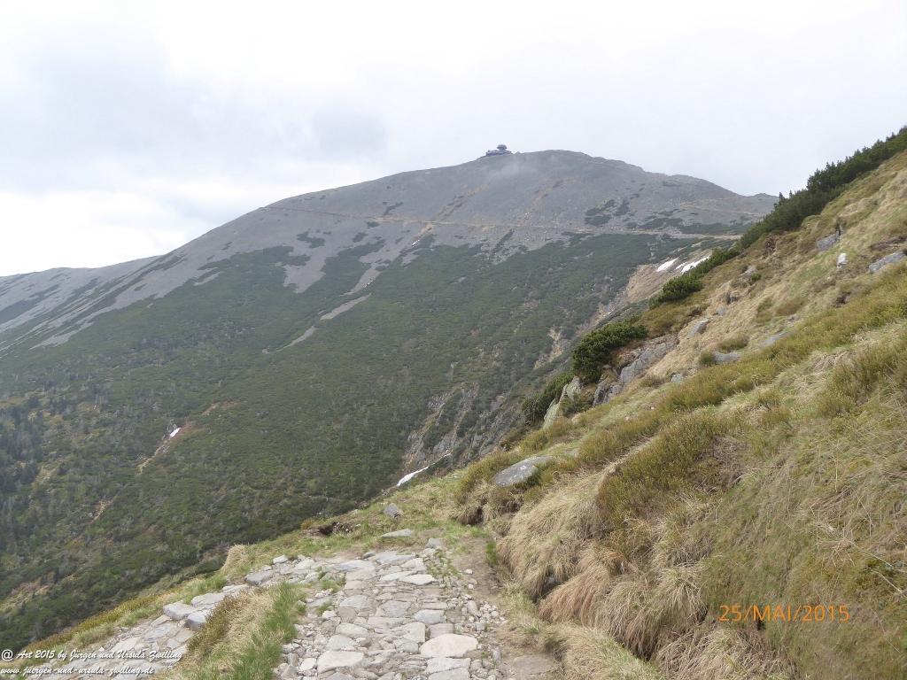 Philosophische Bildwanderung Karpacz - Kocioł Łomniczki - Śnieżka - Karkonosze - Krakonoše - Polen - Tschechien(Krummhübel - Melzergrund - Schneekoppe Riesengebirge)