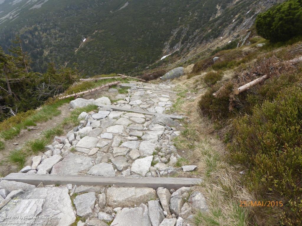 Philosophische Bildwanderung Karpacz - Kocioł Łomniczki - Śnieżka - Karkonosze - Krakonoše - Polen - Tschechien(Krummhübel - Melzergrund - Schneekoppe Riesengebirge)
