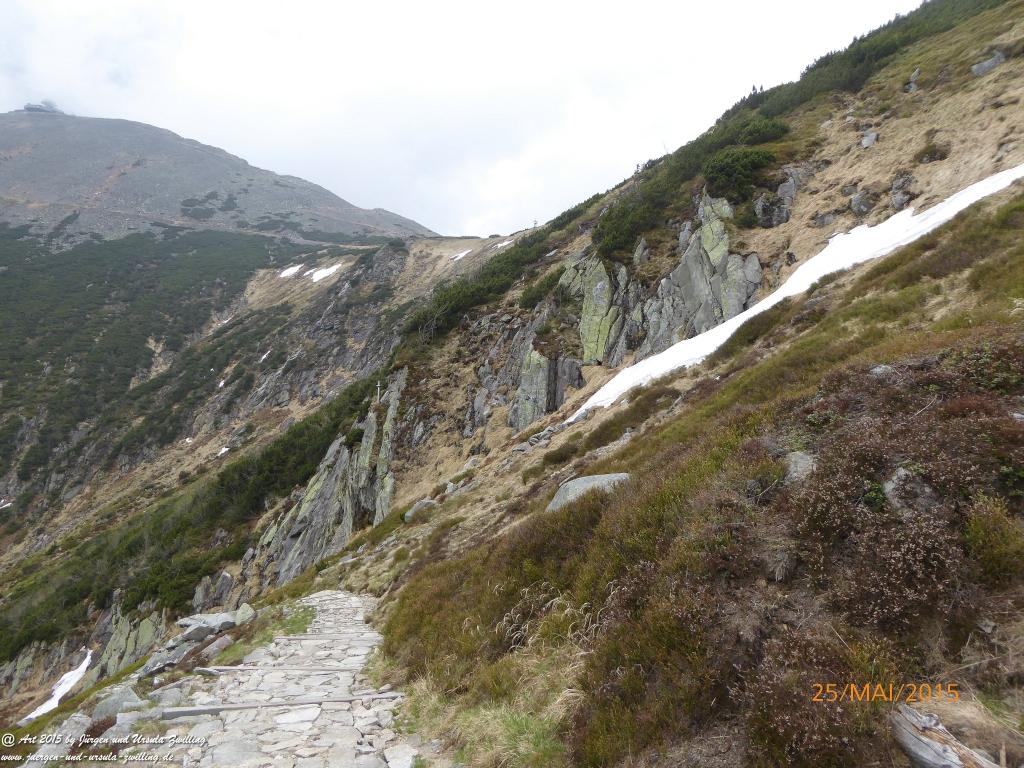 Philosophische Bildwanderung Karpacz - Kocioł Łomniczki - Śnieżka - Karkonosze - Krakonoše - Polen - Tschechien(Krummhübel - Melzergrund - Schneekoppe Riesengebirge)
