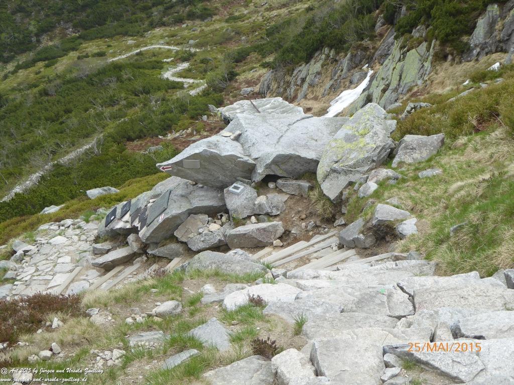 Philosophische Bildwanderung Karpacz - Kocioł Łomniczki - Śnieżka - Karkonosze - Krakonoše - Polen - Tschechien(Krummhübel - Melzergrund - Schneekoppe Riesengebirge)