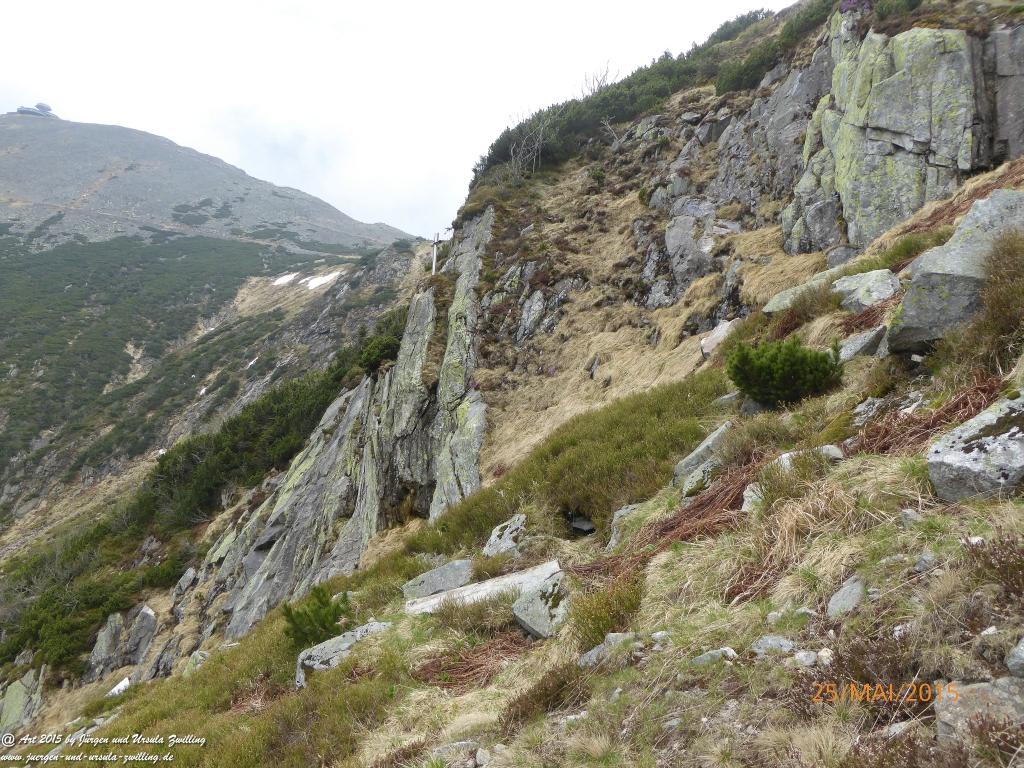 Philosophische Bildwanderung Karpacz - Kocioł Łomniczki - Śnieżka - Karkonosze - Krakonoše - Polen - Tschechien(Krummhübel - Melzergrund - Schneekoppe Riesengebirge)