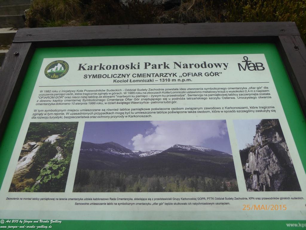 Philosophische Bildwanderung Karpacz - Kocioł Łomniczki - Śnieżka - Karkonosze - Krakonoše - Polen - Tschechien(Krummhübel - Melzergrund - Schneekoppe Riesengebirge)