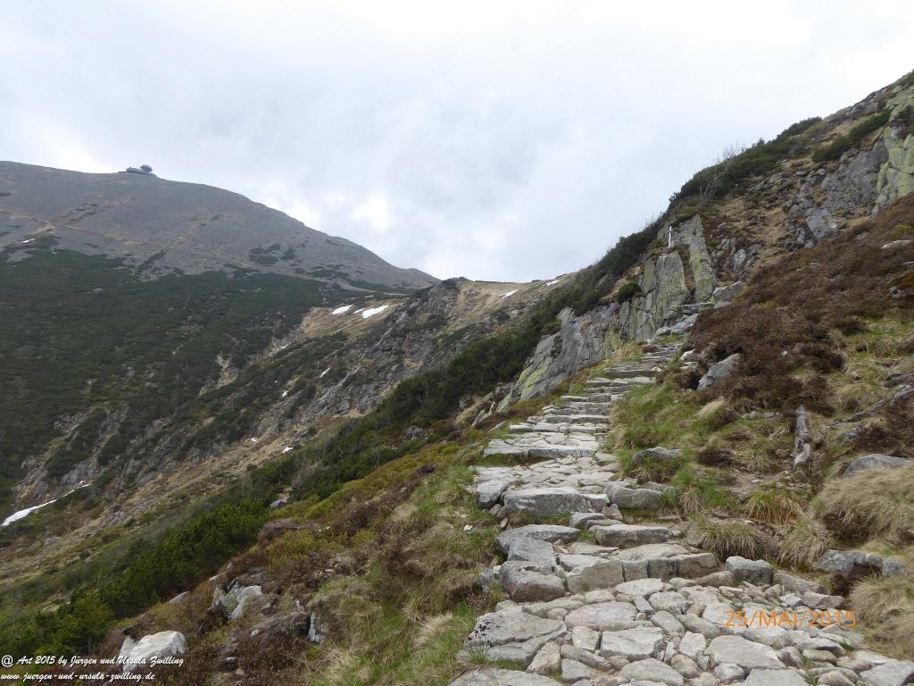 Philosophische Bildwanderung Karpacz - Kocioł Łomniczki - Śnieżka - Karkonosze - Krakonoše - Polen - Tschechien(Krummhübel - Melzergrund - Schneekoppe Riesengebirge)
