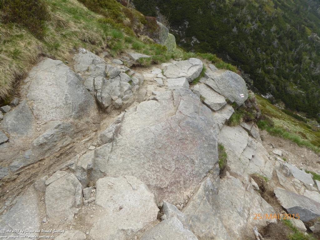 Philosophische Bildwanderung Karpacz - Kocioł Łomniczki - Śnieżka - Karkonosze - Krakonoše - Polen - Tschechien(Krummhübel - Melzergrund - Schneekoppe Riesengebirge)