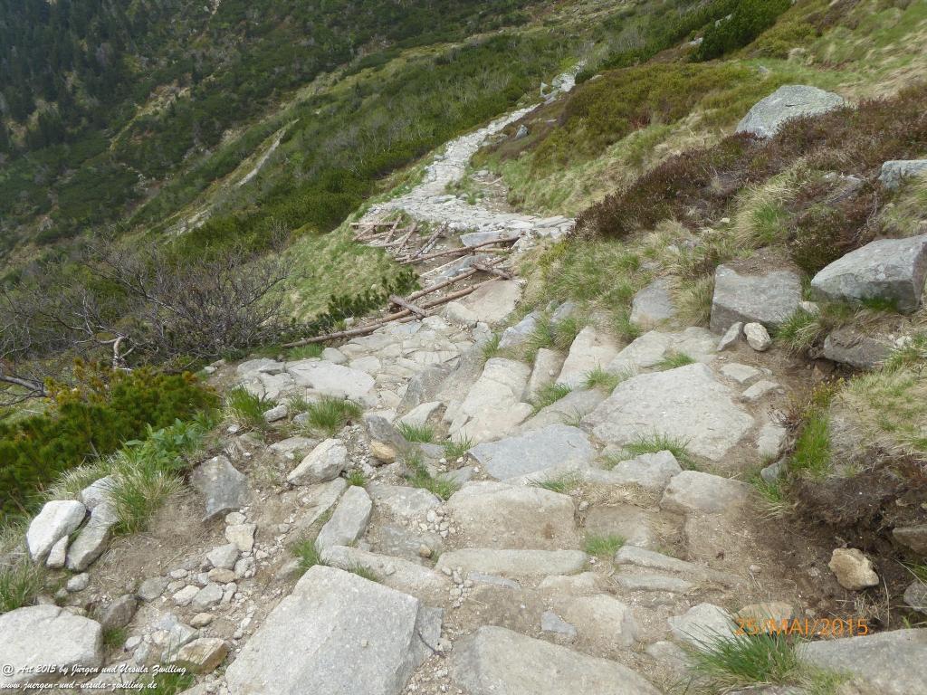 Philosophische Bildwanderung Karpacz - Kocioł Łomniczki - Śnieżka - Karkonosze - Krakonoše - Polen - Tschechien(Krummhübel - Melzergrund - Schneekoppe Riesengebirge)