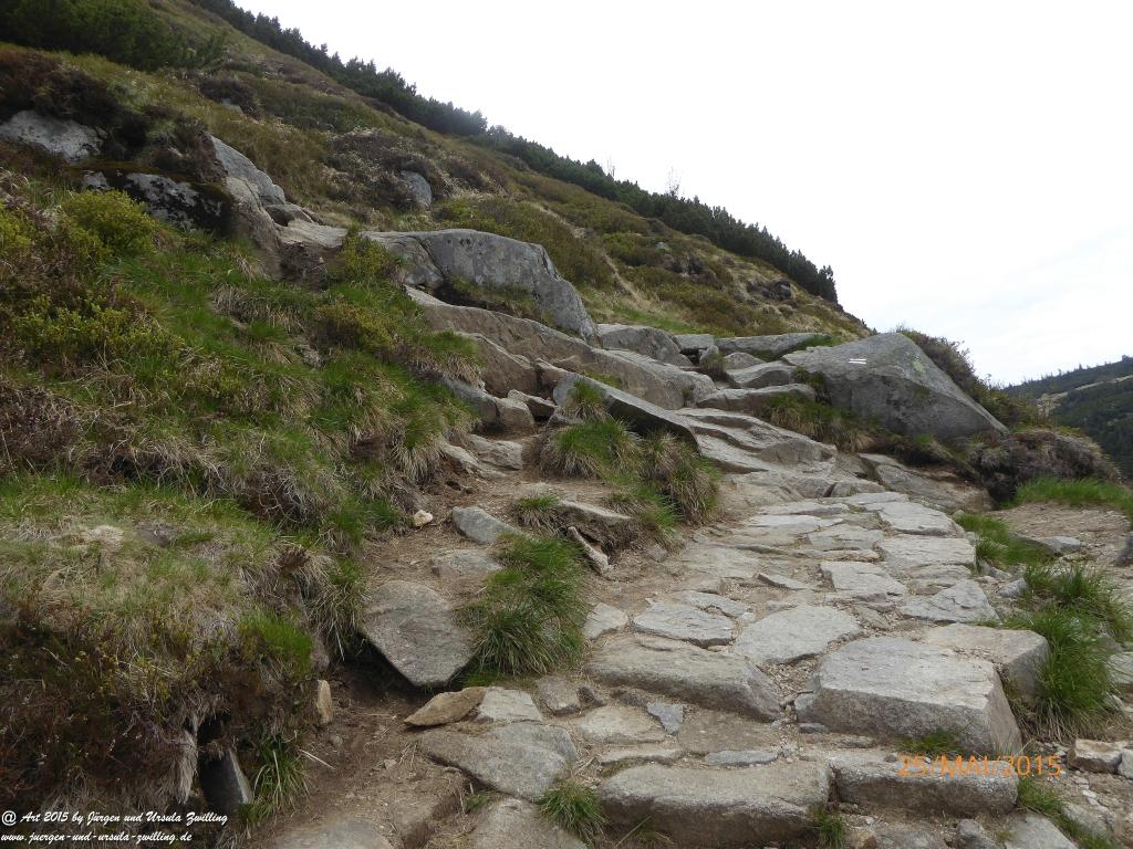 Philosophische Bildwanderung Karpacz - Kocioł Łomniczki - Śnieżka - Karkonosze - Krakonoše - Polen - Tschechien(Krummhübel - Melzergrund - Schneekoppe Riesengebirge)