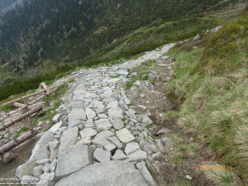 Philosophische Bildwanderung Karpacz - Kocioł Łomniczki - Śnieżka - Karkonosze - Krakonoše - Polen - Tschechien(Krummhübel - Melzergrund - Schneekoppe Riesengebirge)