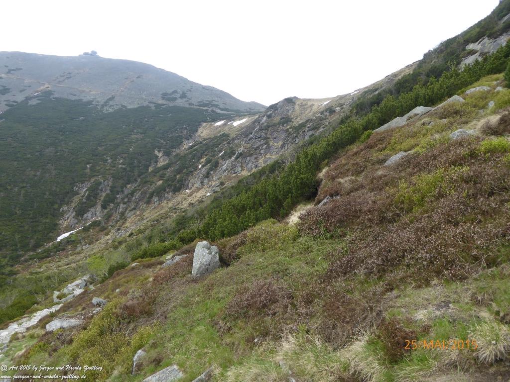 Philosophische Bildwanderung Karpacz - Kocioł Łomniczki - Śnieżka - Karkonosze - Krakonoše - Polen - Tschechien(Krummhübel - Melzergrund - Schneekoppe Riesengebirge)